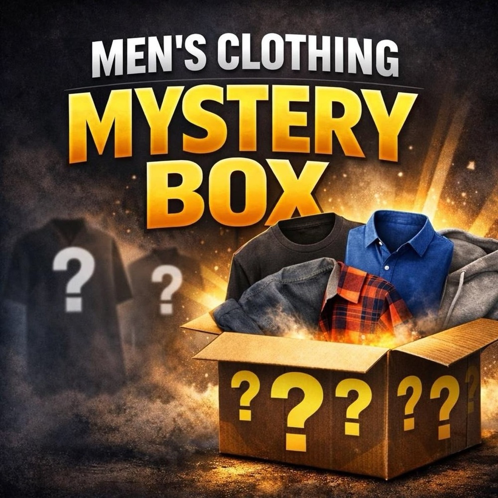 NWT MEN’S STARTER OUTFIT MYSTERY BOX 👖